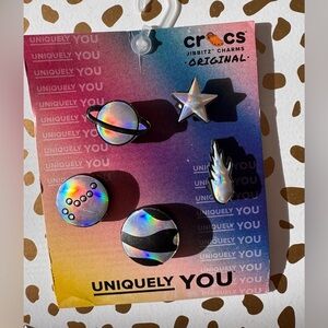 CROCS Space Jibbitz Charm Set